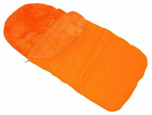 Universal Footmuff Plain/ Orange
