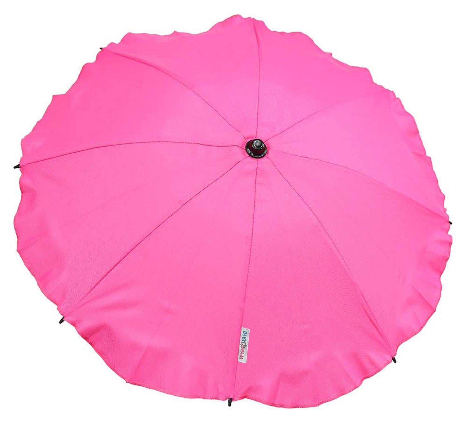 Pink pram parasol online