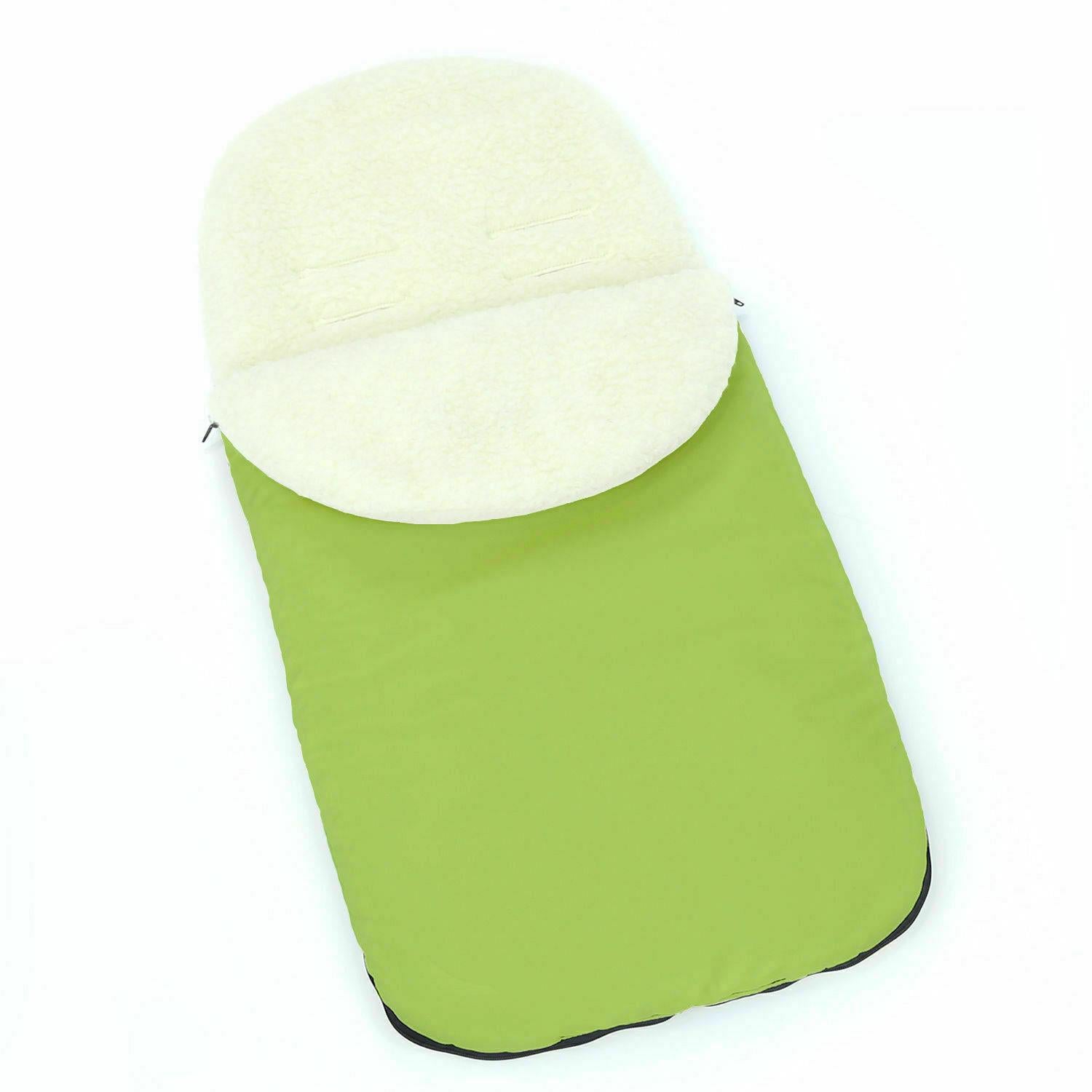 Universal Footmuff Wool/ Green