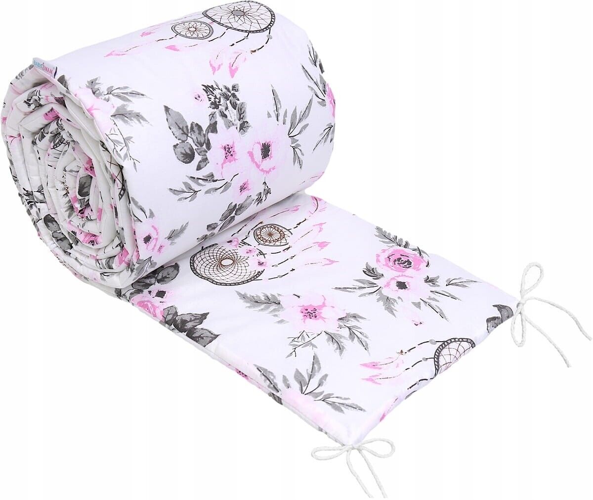 Baby Bedding Set 6pc All-round Bumper Fit Cot 120x60cm 100% Cotton Dream Catcher