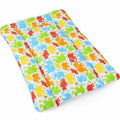 Baby 100% cotton changing mat child toddler Elephants coloured