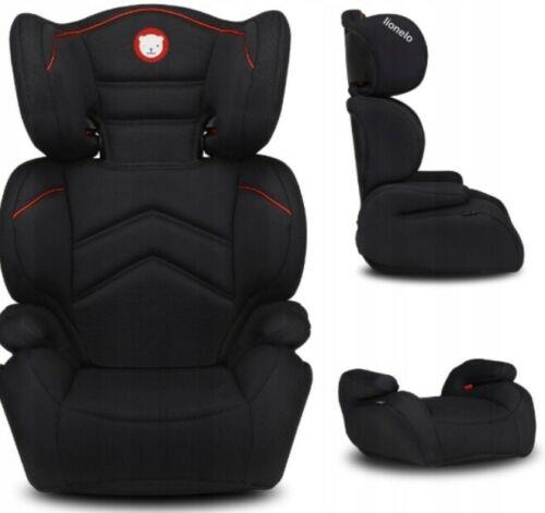 Baby car seat support safety booster kids child 15-36kg LARS LIONELO ECE R44/04 Sporty Black
