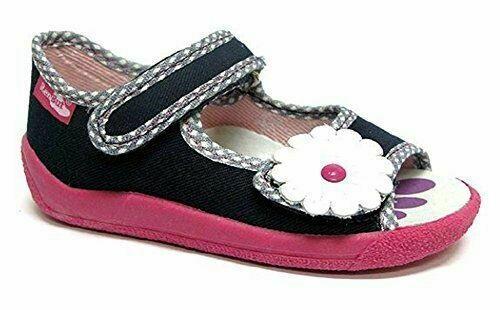 Girls Sandals Baby Children Kids Infant Casual Canvas Shoes Fasten #17
