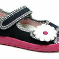 Girls Sandals Baby Children Kids Infant Casual Canvas Shoes Fasten #17