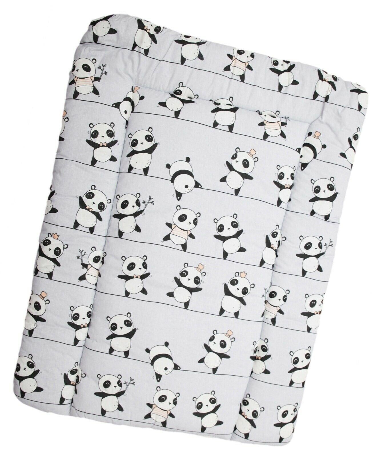 Baby 100% cotton changing mat child toddler Little Panda