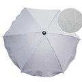 Baby Parasol Universal Sun Umbrella Pram Stroller Canopy Protect From Sun Rain Jeans Light Grey