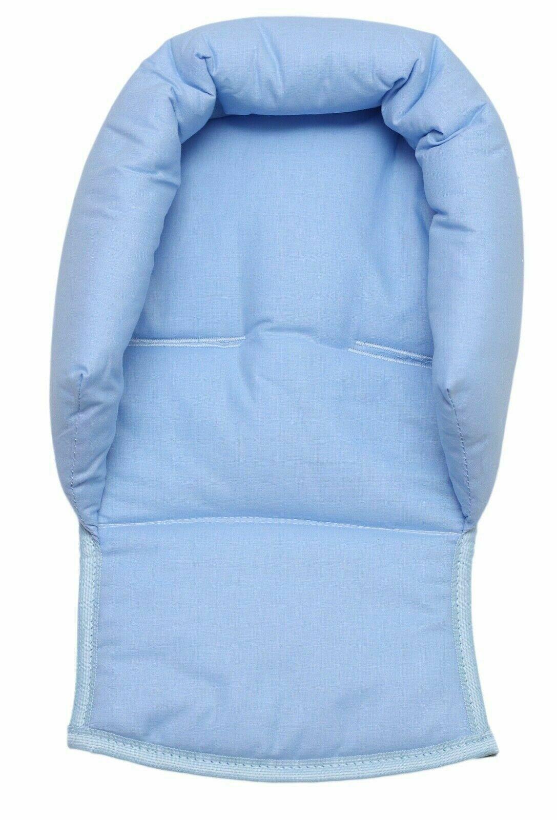 Baby Head Car Seat Rest Cushion Toddler Child Support Pillow Light Blue