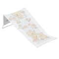 Baby Newborn Bath Pad Soft Seat Deckchair Safety Support For Bathing Teddy White