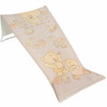 Baby Newborn Bath Pad Soft Seat Deckchair Safety Support For Bathing Teddy Beige