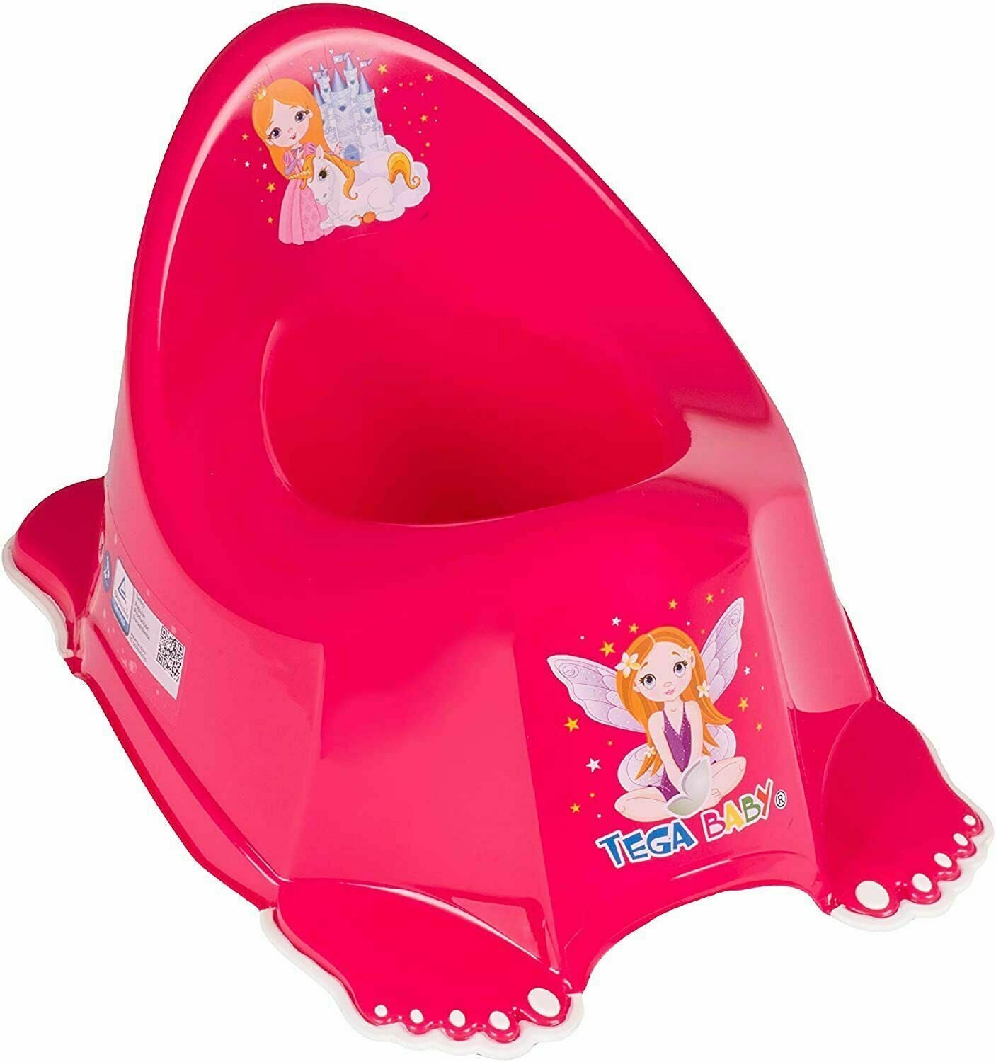 Baby Toilet Potty Chair Toodler Kids Training Seat Safe Non-Slip Princess Pink