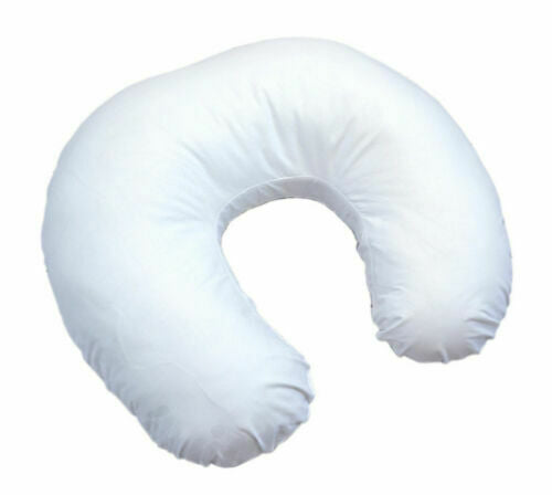 Baby Feeding Pillow+Removable Cover Cotton Newborn Maternity White - MyHappy Baby