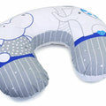 Cover Feeding Pillow Nursing Maternity Baby Breastfeeding Cotton My Zoo Blue