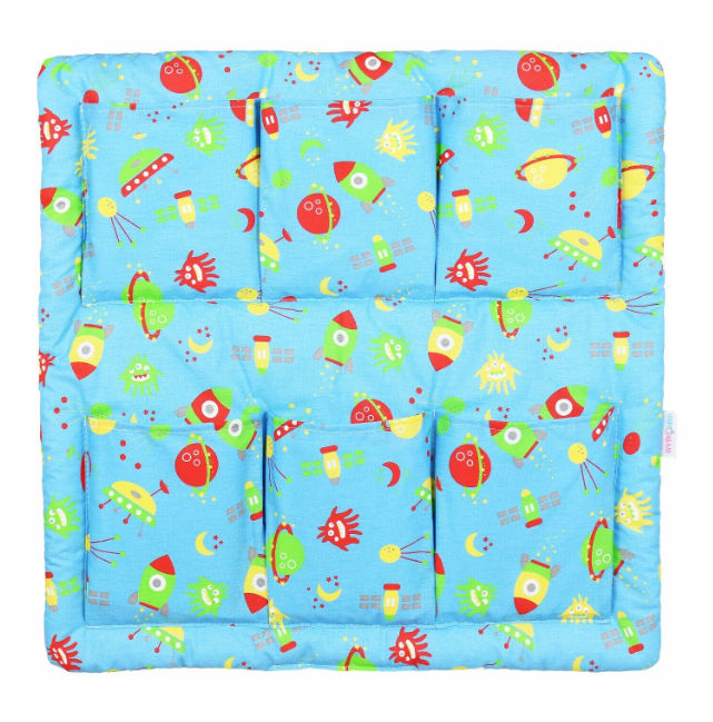 Cot Tidy Organiser  Hanging Storage 6 Pockets Cosmos