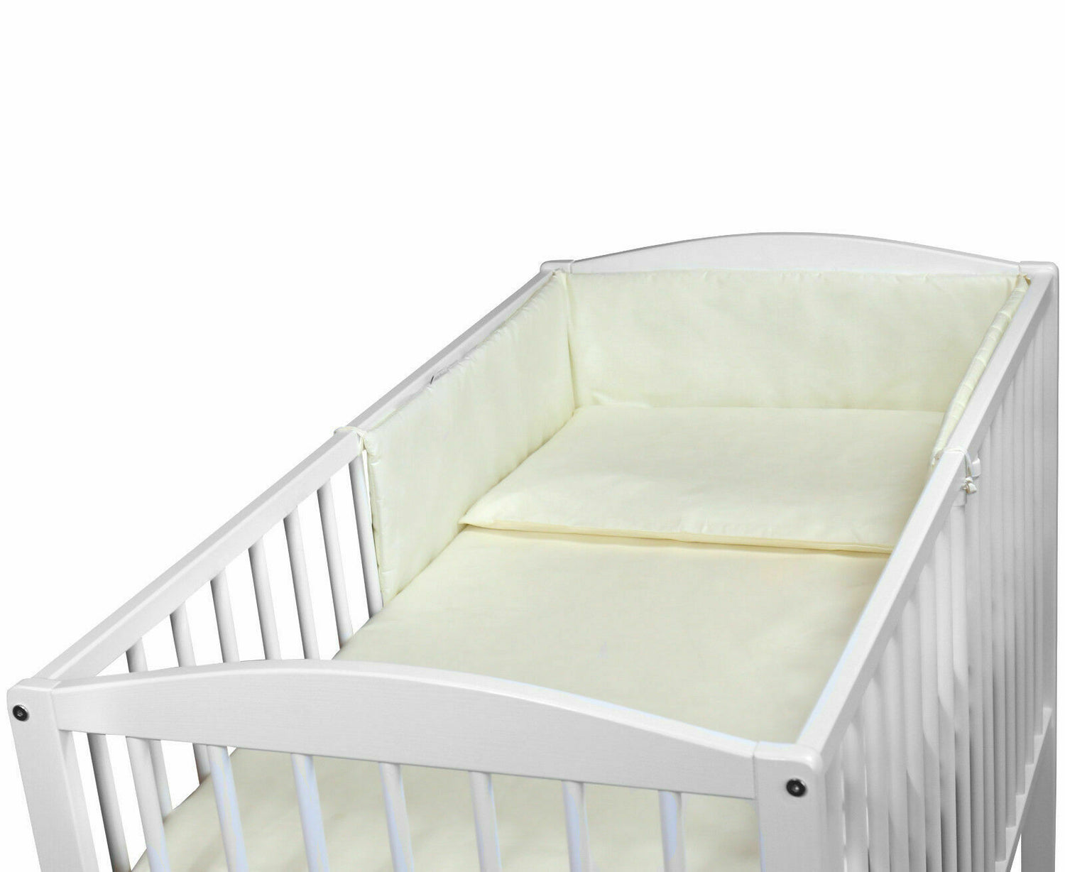 Baby bedding set 2pc 100% cotton pillowcase duvet cover 135x100cm - Cream - MyHappy Baby