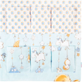 Big Teddy Blue - Cot Tidy Organiser Bed Nursery Hanging Storage 6 Pockets