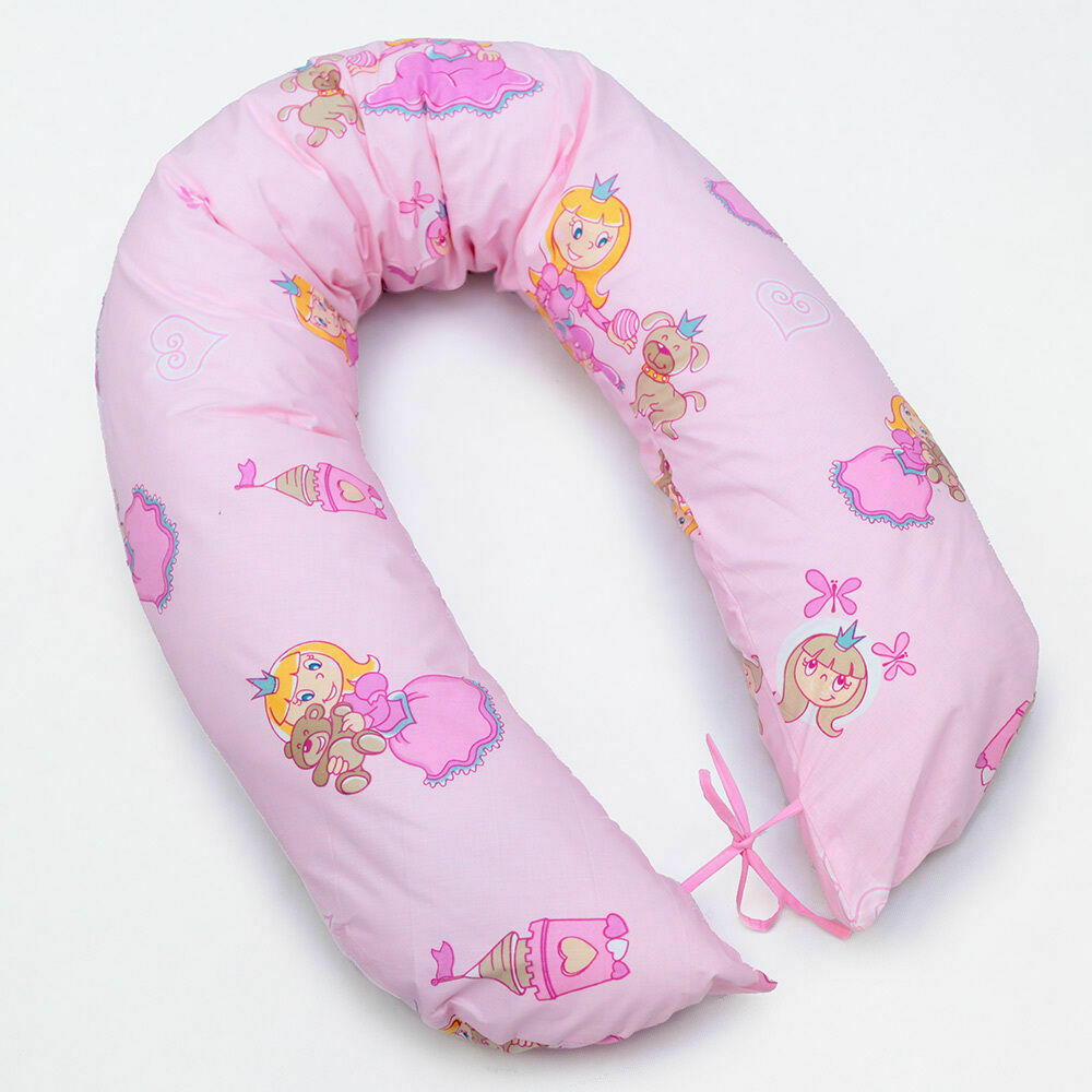 Large Breast Feeding Pillow Cotton Baby Nursing Maternity Pregnancy Princess - MyHappy Baby
