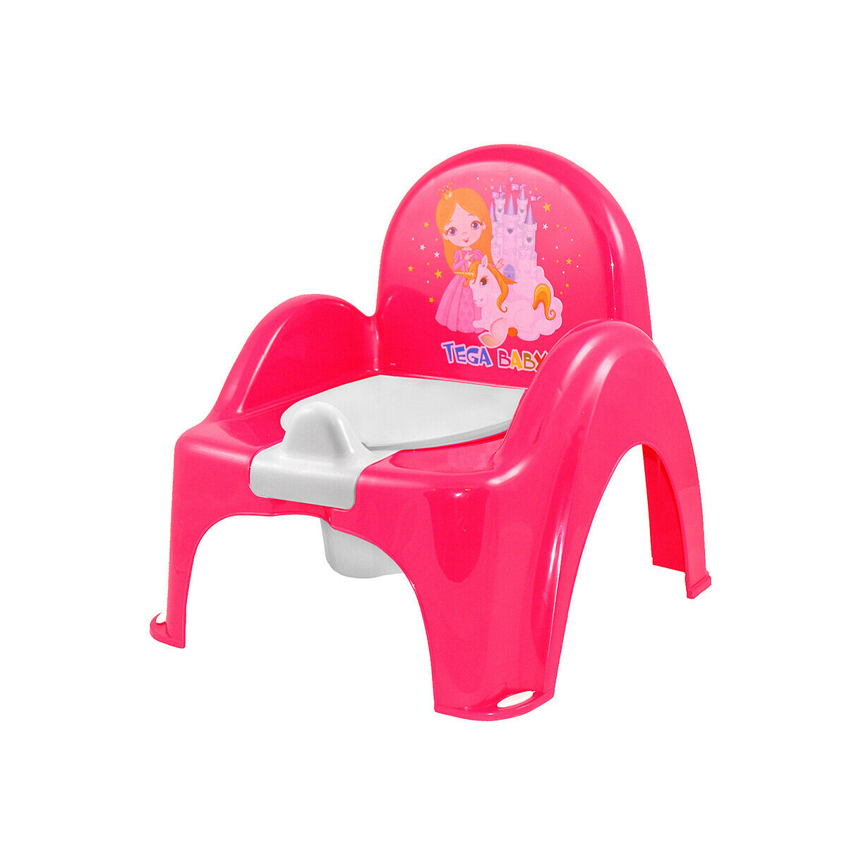 Baby Toddler Toilet Potty Chair With Melodies Kids Training Seat Princess Pink