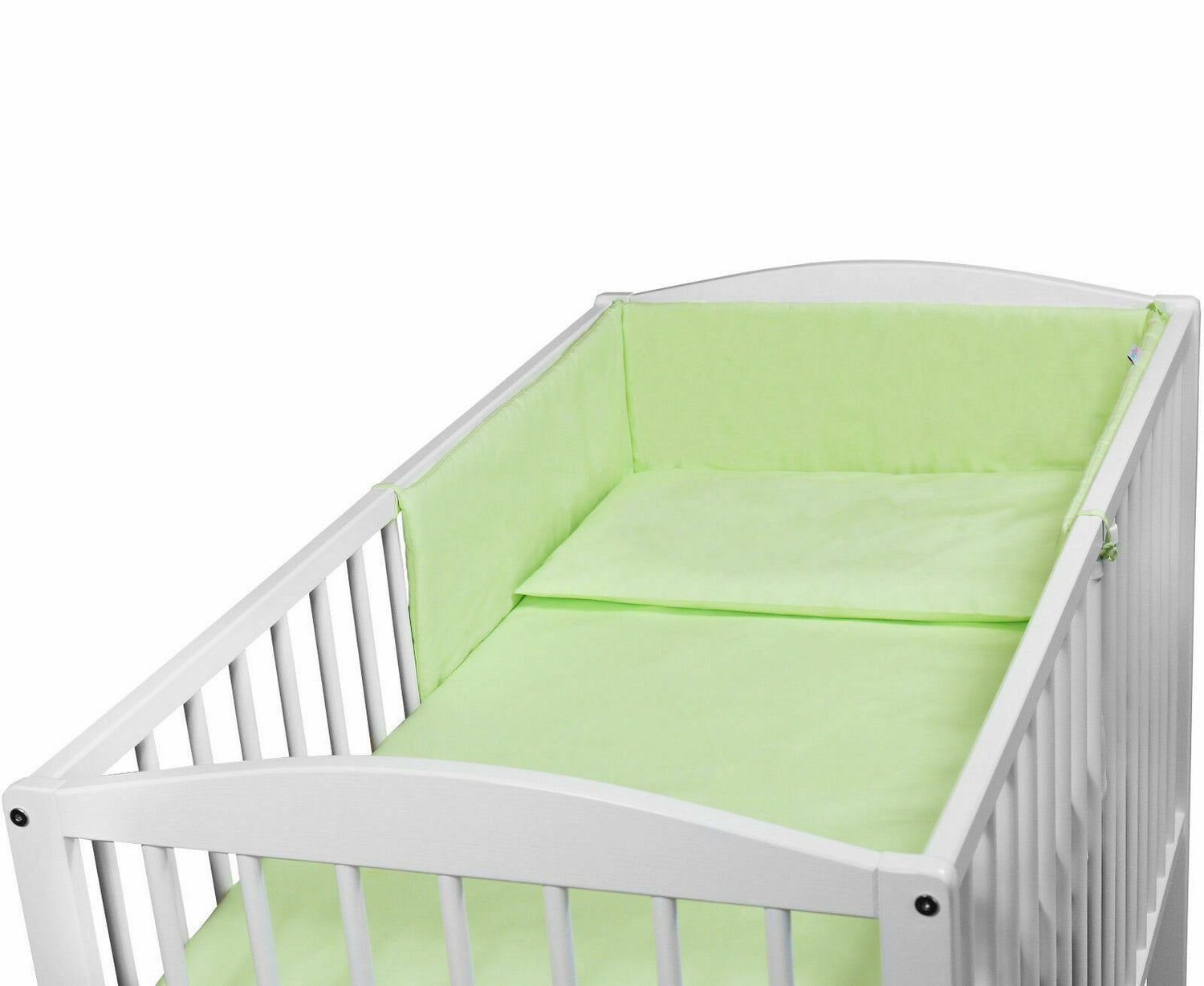 Baby bedding set 2pc 100% cotton pillowcase duvet cover 135x100cm - Green - MyHappy Baby
