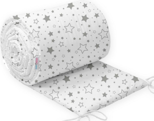 Bedding Set 3Pc Bumper All Around Pillowcase Duvet Cover Fit Cot 120x60cm Milky Way