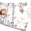 Baby Bedding Set 120X90 Pillowcase Duvet Cover 2Pc Fit Cot Dream Catcher White