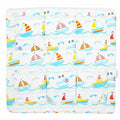Cot Tidy Organiser Bed Nursery Hanging Storage 6 Pocket 100% Cotton Boats