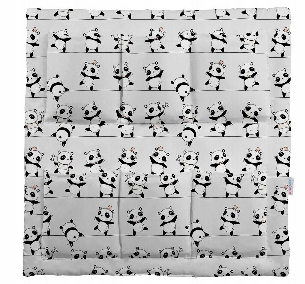 Cot Tidy Organiser Bed Nursery Hanging Storage 6 Pockets Little Panda