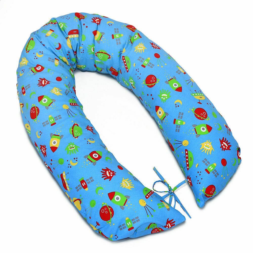 Large Breast Feeding Pillow Cotton Baby Nursing Maternity Pregnancy Cosmos - MyHappy Baby