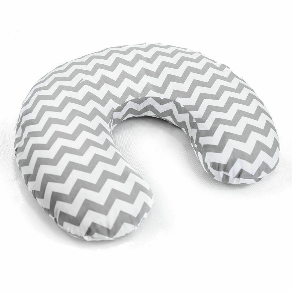 Cover Feeding Pillow Nursing Maternity Baby Breastfeeding Cotton Zig Zag - MyHappy Baby