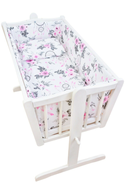 Baby doll top crib bedding