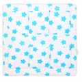 Cot Tidy Organiser Bed Nursery Hanging Storage 6 Pockets Big Turquoise Stars