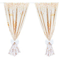 Nursery Curtains for Babies & Toddler's Bedroom Big teddy cream
