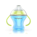 Non-Spill Cup 180Ml Baby Toddler With Soft Spout Natural Nursing Babyono Blue