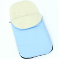 Universal Footmuff Wool/ Light Blue