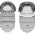 Universal Footmuff Husky Babymam Light Grey/ Grey