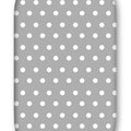 Cotton Fitted Baby Sheet Fit Moses Basket Pram 80X38cm Dots Grey