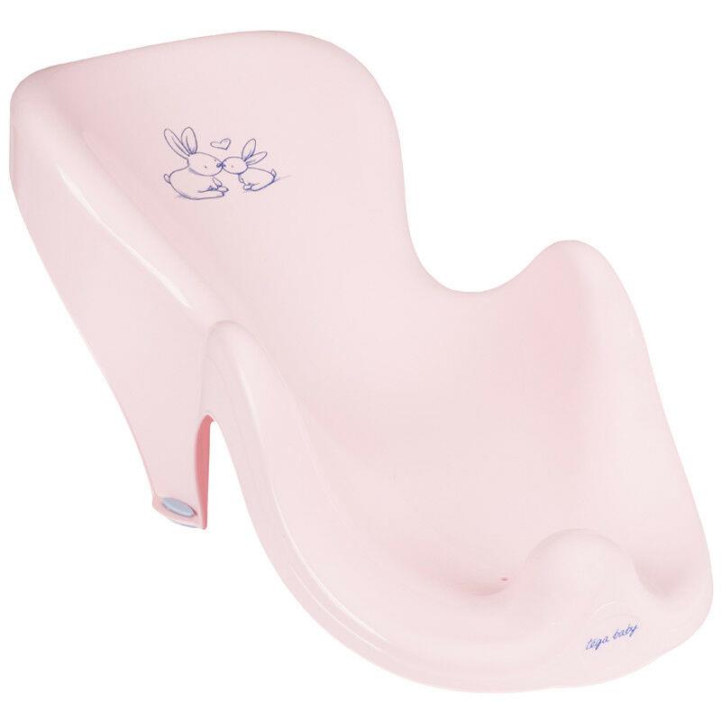 Baby Bath Support Seat Toddler Kids Anatomic Bath Chair Safe Non-Slip Tega Baby Bunny Pink