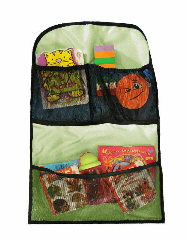 Car Seat Organiser Universal Tidy Travel Storage - Green