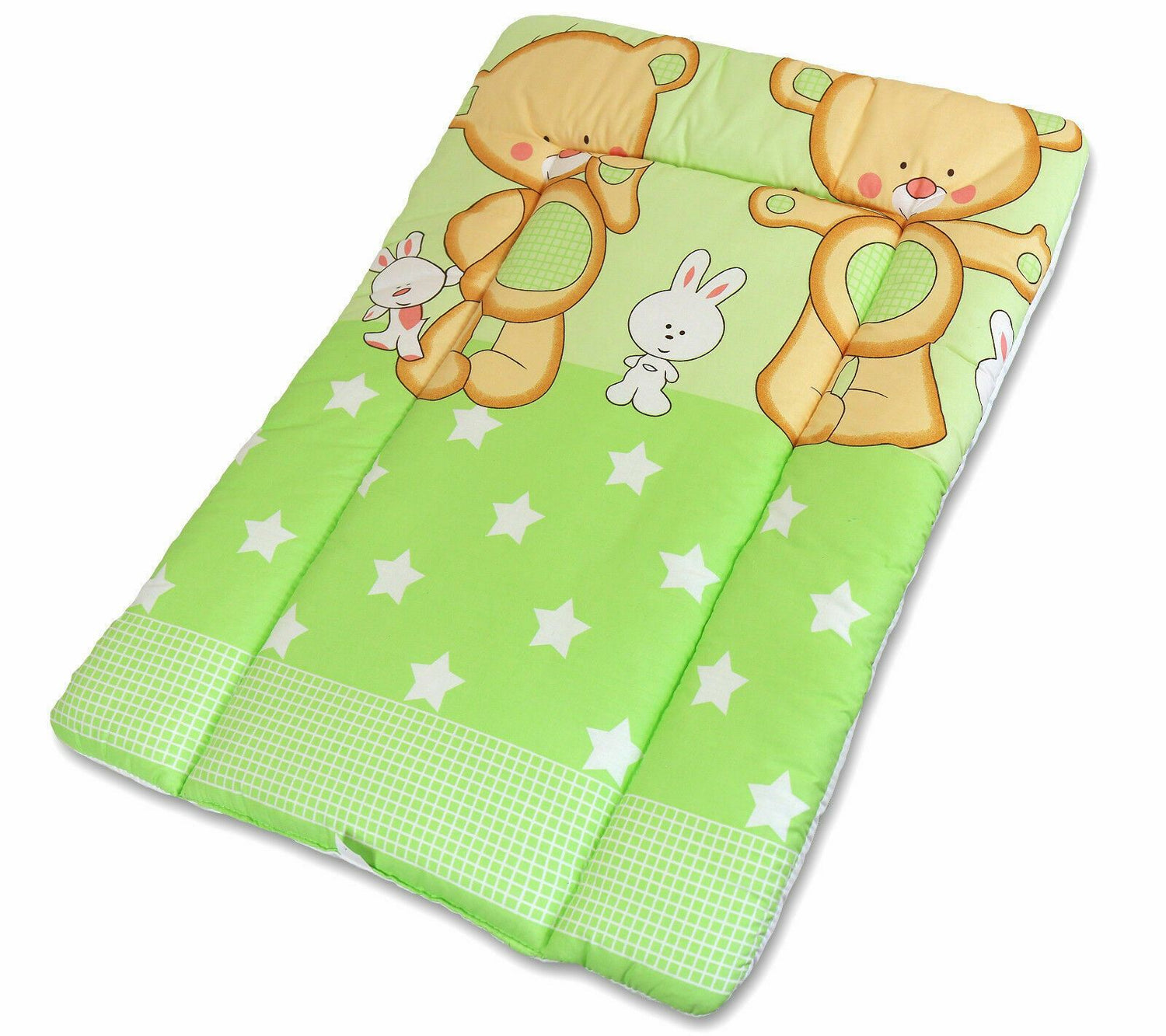 Baby 100% cotton changing mat child toddler Bear Bunny green