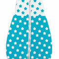 Baby sleeping bag short sleeve 6-18 mths 86cm Big turquoise star
