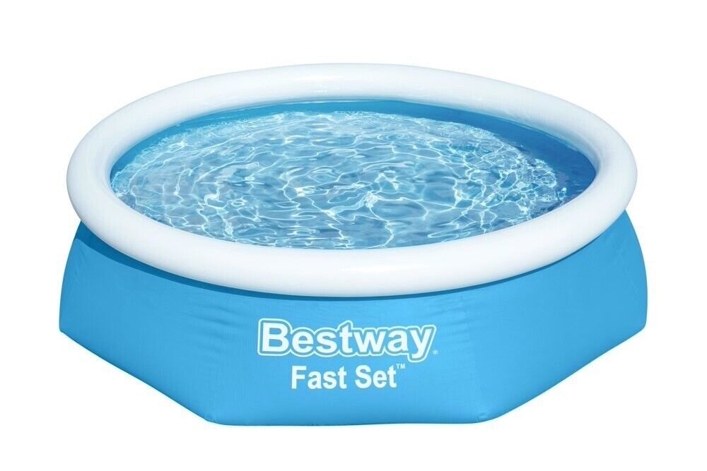 Bestway Swimming Pool Garden Round 244x61cm 57448 Fast Set Inflatable