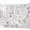 Baby Bedding Set 5pc All-round Bumper Fit Cot 120x60cm 100% Cotton Dream Catcher