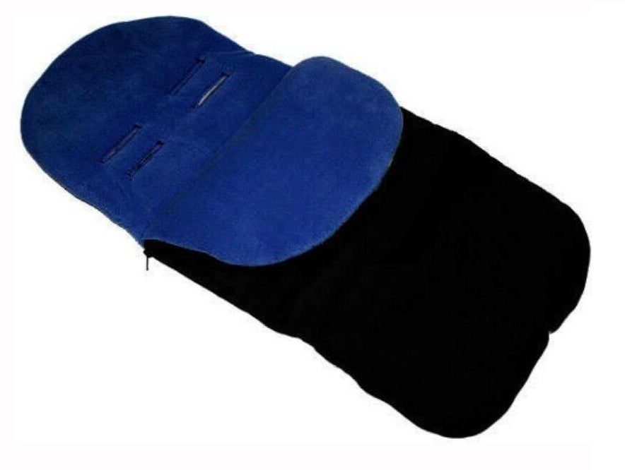Universal Large Footmuff Black/ Dark Blue