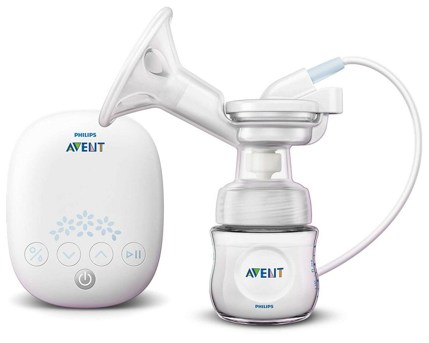 Electric Milk Breast Pump Avent Scf301 Baby Easy Comfort Single Free Bottle 4Oz