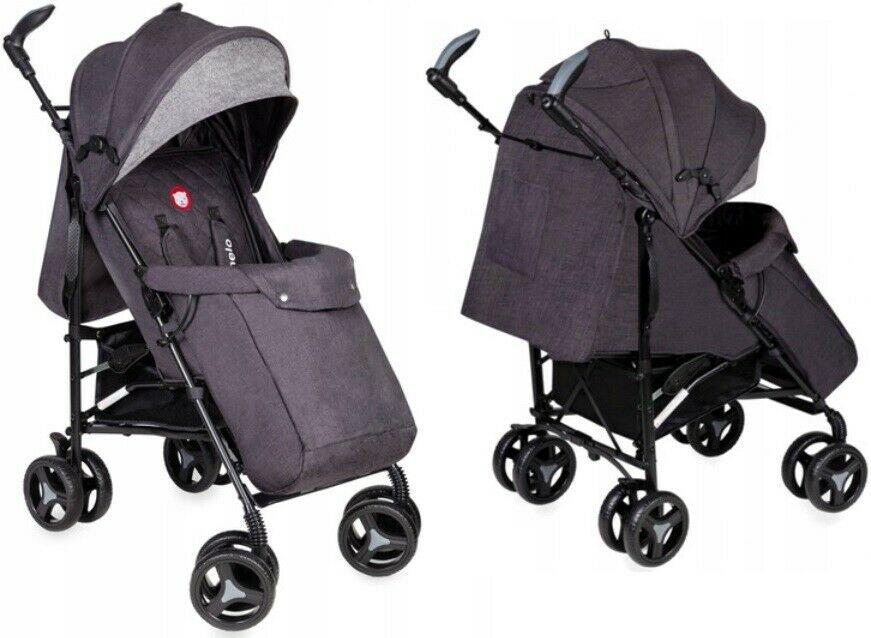 Baby Stroller Kids Pushchair Buggy Pram Irma Lionelo Black