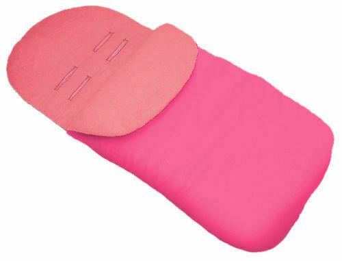 Universal Footmuff Plain/ Dark Pink