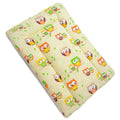 Baby 100% cotton changing mat child toddler Owls yellow
