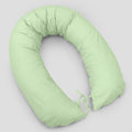 Large Brestfeeding Pillow Cover Baby Pregnancy 170cm Green