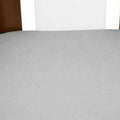 Terry Towelling Fitted Sheet 120x60 Nursery Baby Cot/ Cotbed/ Frotte Light grey