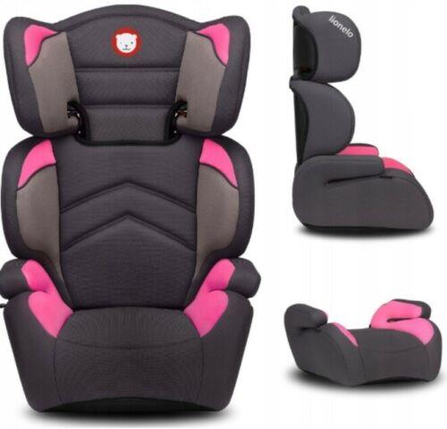 Baby car seat support safety booster kids child 15-36kg LARS LIONELO ECE R44/04 Candy Pink