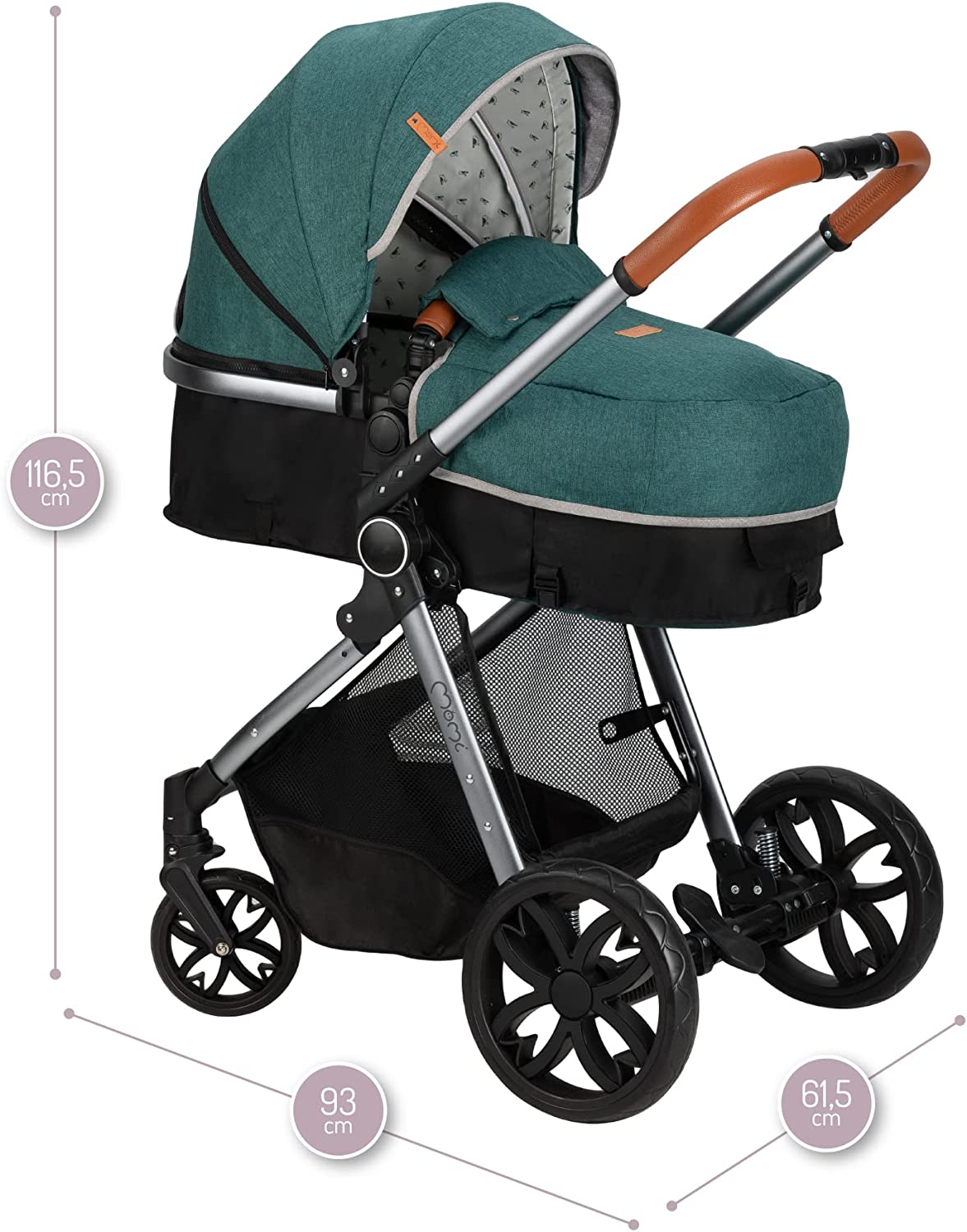 MoMi Limuru 2-in-1 Green